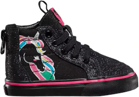 (Infant) Vans Sk8-Hi Zip 'Unicorn - Black Glitter' VN0A32R3QR0 (Infant) Vans Sk8-Hi Zip 'Unicorn - Black Glitter' VN0A32R3QR0