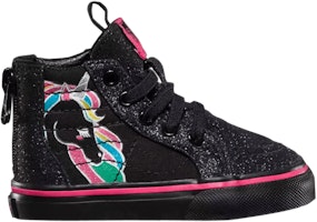 (Infant) Vans Sk8-Hi Zip 'Unicorn - Black Glitter' VN0A32R3QR0 (Infant) Vans Sk8-Hi Zip 'Unicorn - Black Glitter' VN0A32R3QR0