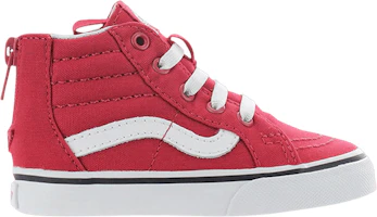 (Infant) Vans Sk8-Hi Zip 'Varsity - Racing Red' VN000XG5K5T (Infant) Vans Sk8-Hi Zip 'Varsity - Racing Red' VN000XG5K5T