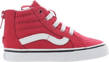 (Infant) Vans Sk8-Hi Zip 'Varsity - Racing Red' VN000XG5K5T (Infant) Vans Sk8-Hi Zip 'Varsity - Racing Red' VN000XG5K5T