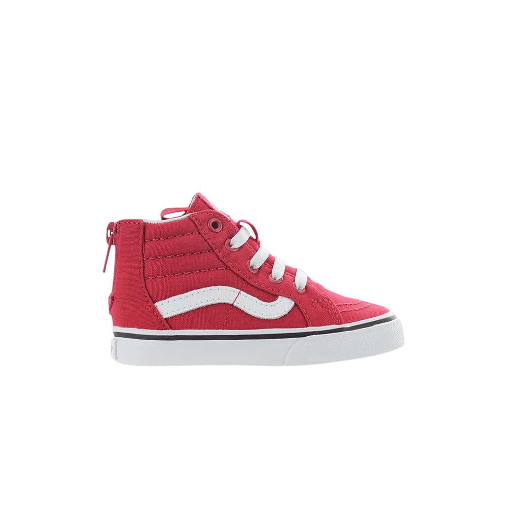 (Infant) Vans Sk8-Hi Zip 'Varsity - Racing Red' VN000XG5K5T