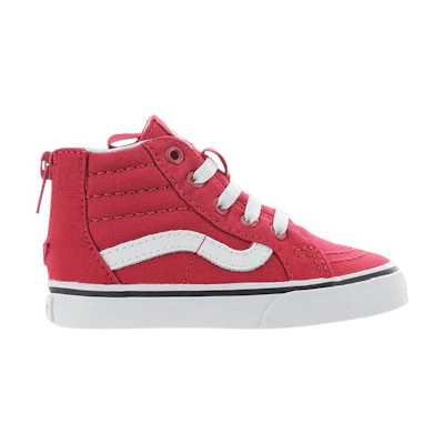 (Infant) Vans Sk8-Hi Zip 'Varsity - Racing Red'
