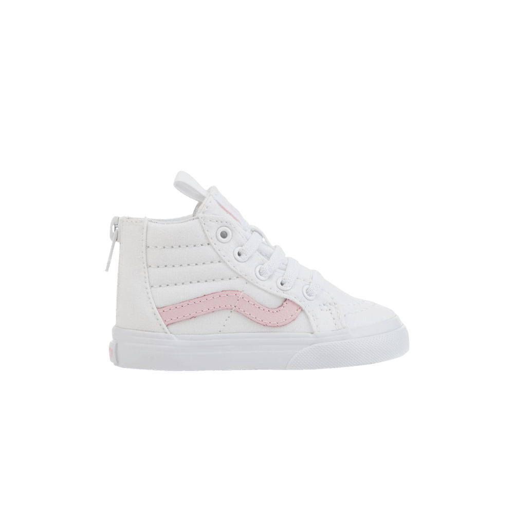 (Infant) Vans Sk8-Hi Zip 'White Chalk Pink' VN0A32R3Q7X