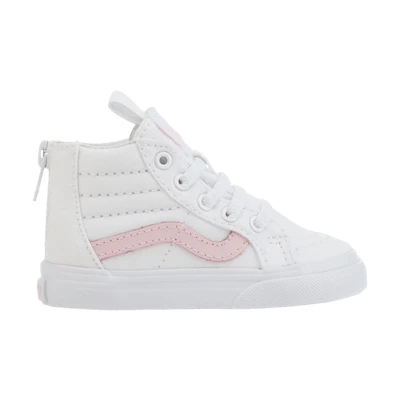 (Infant) Vans Sk8-Hi Zip 'White Chalk Pink'