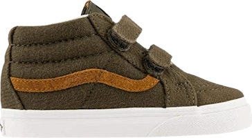 (Infant) Vans Sk8-Mid Reissue V 'Flannel - Dusty Olive' VN0A348JU4N (Infant) Vans Sk8-Mid Reissue V 'Flannel - Dusty Olive' VN0A348JU4N