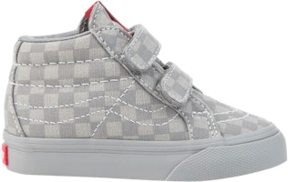 (Infant) Vans Sk8-Mid Reissue V 'Mono Checkerboard - Grey' VN0A348JQ1A (Infant) Vans Sk8-Mid Reissue V 'Mono Checkerboard - Grey' VN0A348JQ1A