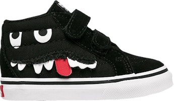 (Infant) Vans Sk8-Mid Reissue V 'Monster Face - Black' VN0A348JU4Q (Infant) Vans Sk8-Mid Reissue V 'Monster Face - Black' VN0A348JU4Q