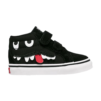 (Infant) Vans Sk8-Mid Reissue V 'Monster Face - Black'