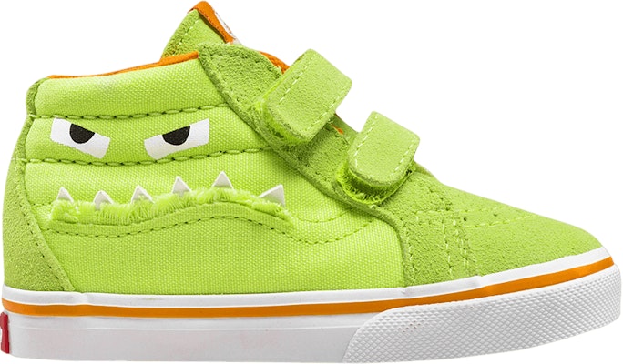 (Infant) Vans Sk8-Mid Reissue V 'Monster Face - Green' VN0A348JU4R Buy (Infant) Vans Sk8-Mid Reissue V 'Monster Face - Green' VN0A348JU4R
