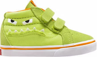 (Infant) Vans Sk8-Mid Reissue V 'Monster Face - Green' VN0A348JU4R (Infant) Vans Sk8-Mid Reissue V 'Monster Face - Green' VN0A348JU4R