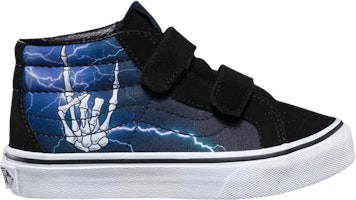 (Infant) Vans Sk8-Mid Reissue V 'Rocker Bones Lightning' VN0A348JQ8A (Infant) Vans Sk8-Mid Reissue V 'Rocker Bones Lightning' VN0A348JQ8A