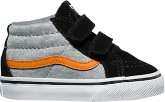 (Infant) Vans Sk8-Mid Reissue V 'Suede & Jersey - Grey Black' VN0A348JU46 (Infant) Vans Sk8-Mid Reissue V 'Suede & Jersey - Grey Black' VN0A348JU46