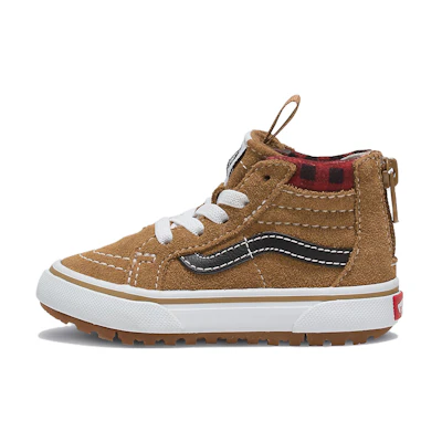 (TD) Vans Sk8-Hi Zip MTE-1 'Plaid Brown Black'
