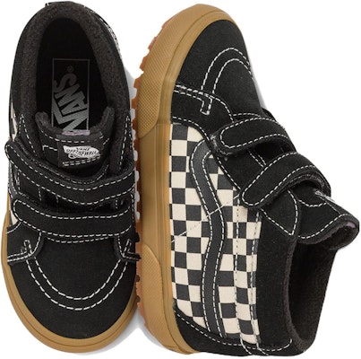(TD) Vans Sk8-Mid 复刻版 '黑白' VN0A5KRN1KP Lookbook (TD) Vans Sk8-Mid 复刻版 '黑白' VN0A5KRN1KP