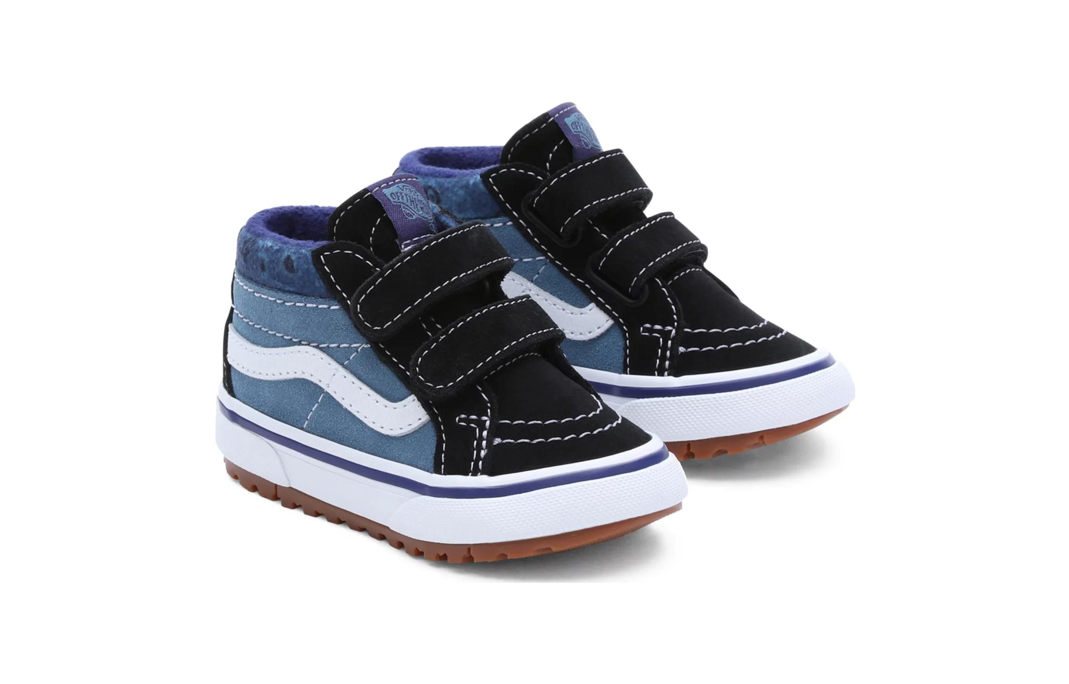 Lookbook (Infant) Vans SK8 Mid 'Blue' VN0A5KRNY61