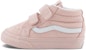 (TD) Kasut Vans Sk8-Mid Reissue Pastel Mono 'Rose Pink' VN00018WBQL
