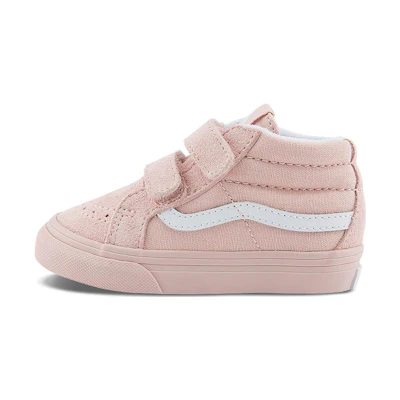 (TD) Vans Sk8-Mid Reissue Pastel Mono Shoes 'Rose Pink'