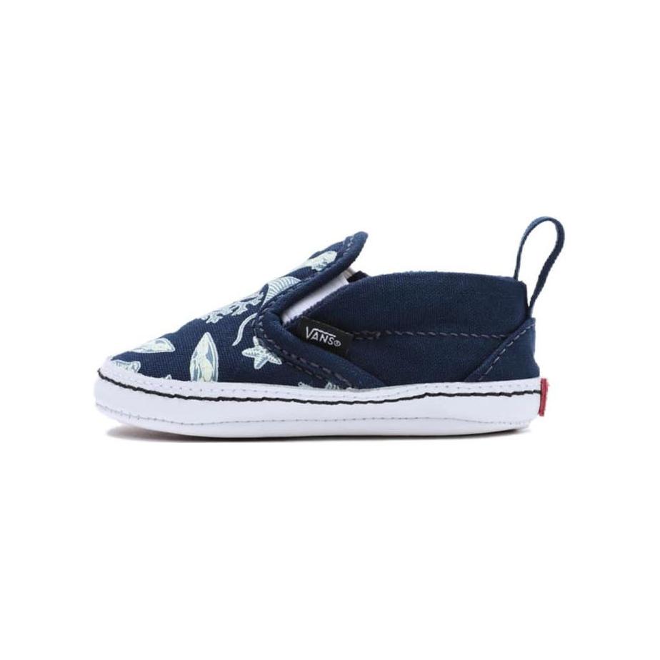 (Infant) Vans Slip-On Crib 'Nouveau Blue' VN0A2XSLBER