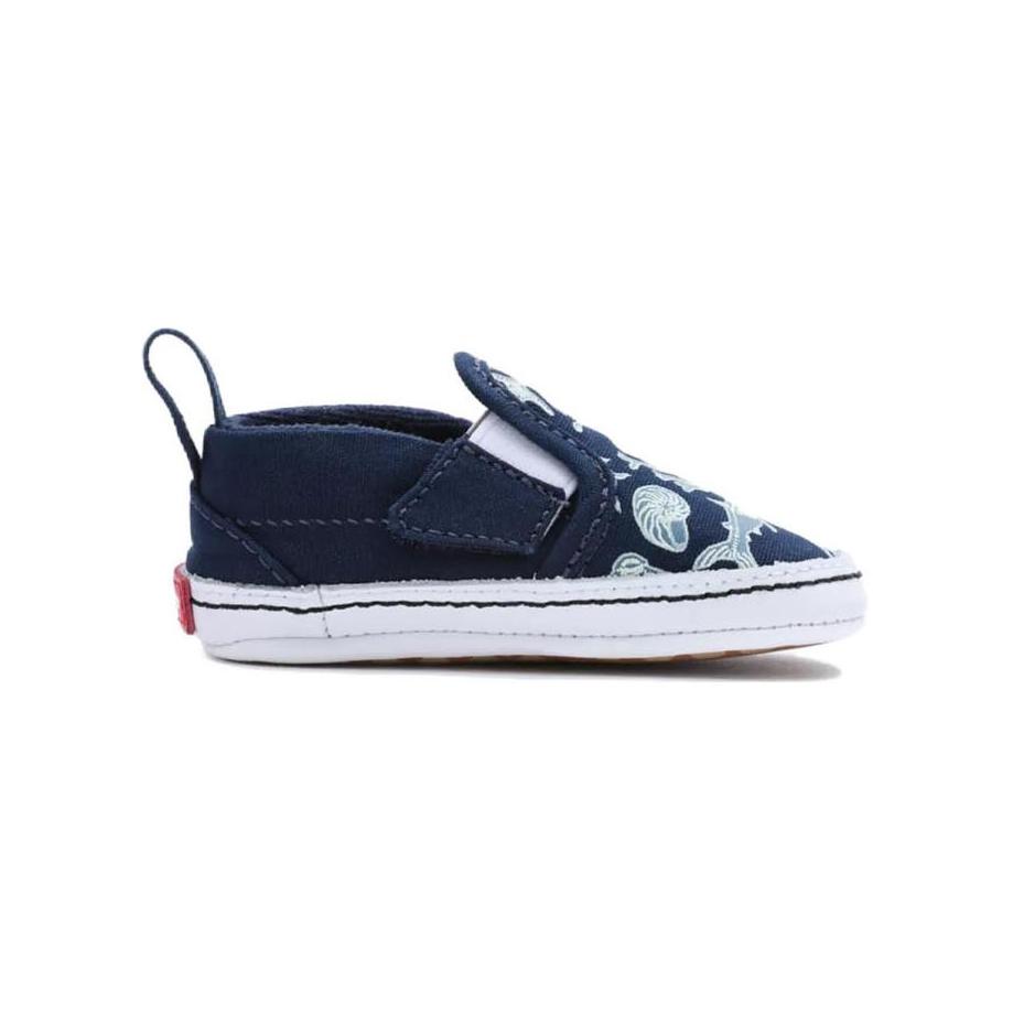 Order 嬰童 Vans slip-on Crib Nouveau 減震 低幫 學步鞋 藍色