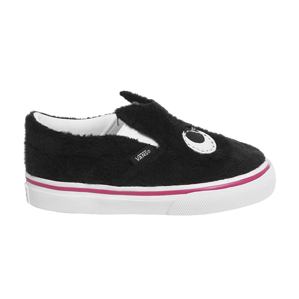 (Infant) Vans Slip-On Friend 'Party Fur - Black' VN0A3TK4U4T