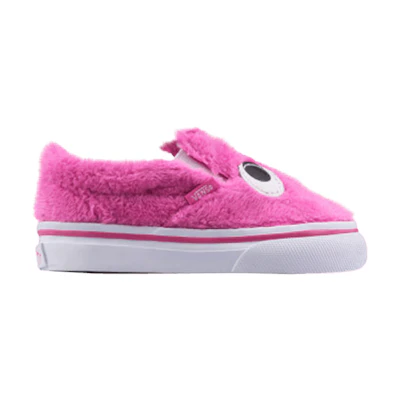 (Infant) Vans Slip-On Friend 'Party Fur - Magenta'
