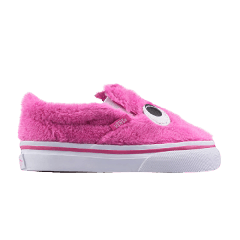 (Infant) Vans Slip-On Friend 'Party Fur - Magenta' VN0A3TK4U4U