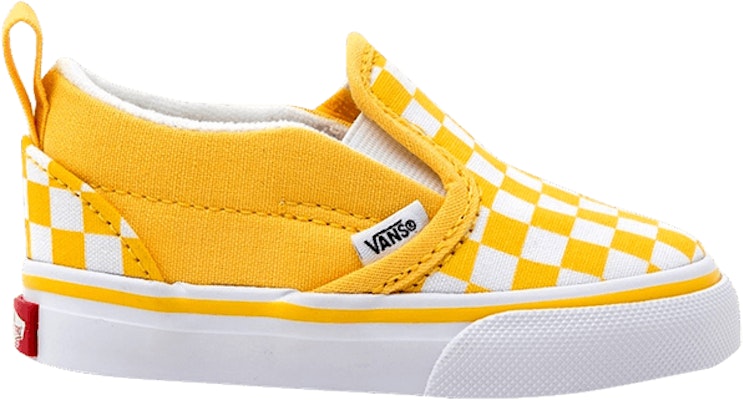 (TD) Vans Slip-On V 'Aspen Gold Checkerboard' Emas Kotak-kotak VN0A3488VJA Buy (TD) Vans Slip-On V 'Aspen Gold Checkerboard' Emas Kotak-kotak VN0A3488VJA