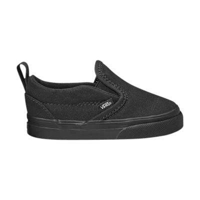 (Infant) Vans Slip-On V 'Black'