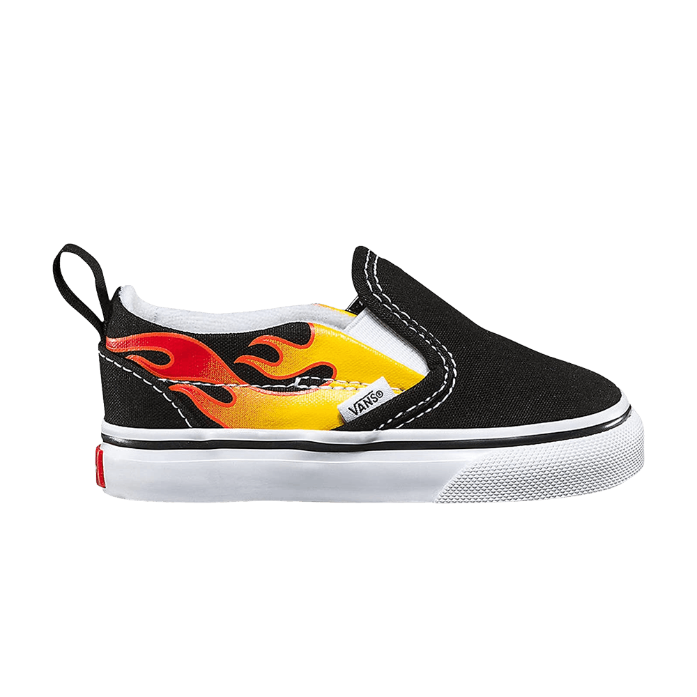(Infant) Vans Slip-On V 'Flame' VN0A3488PHN