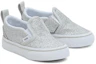 Lookbook (TD) 반스 슬립온 V '글리터 실버' (Vans Slip-On V 'Glitter Silver') VN000UBSX1K