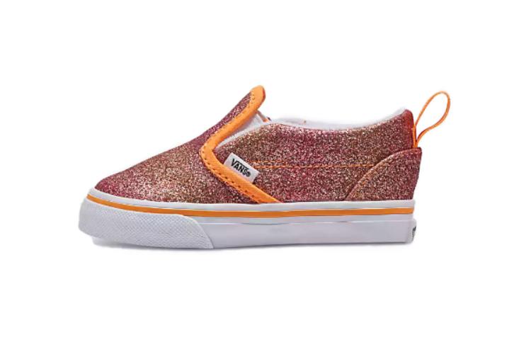 (Infant) Vans Slip-On V 'Glitter - Sunrise' VN000UBSBS5