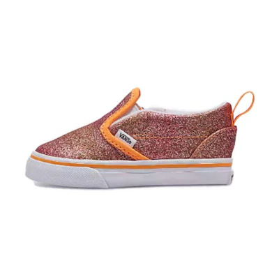 (Infant) Vans Slip-On V 'Glitter - Sunrise'