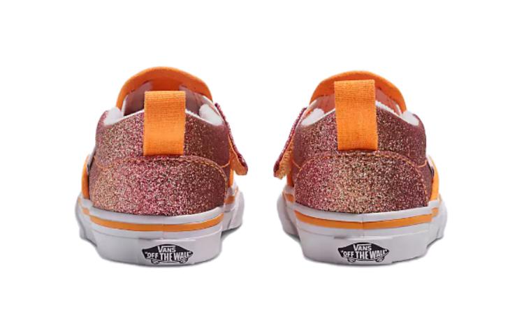 Lookbook (Infant) Vans Slip-On V 'Glitter - Sunrise' VN000UBSBS5