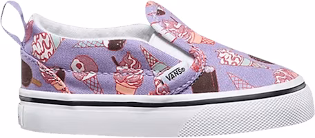 (Infant) Vans Slip-On V 'Glitter Ice Cream' VN0A3488MN9 (Infant) Vans Slip-On V 'Glitter Ice Cream' VN0A3488MN9