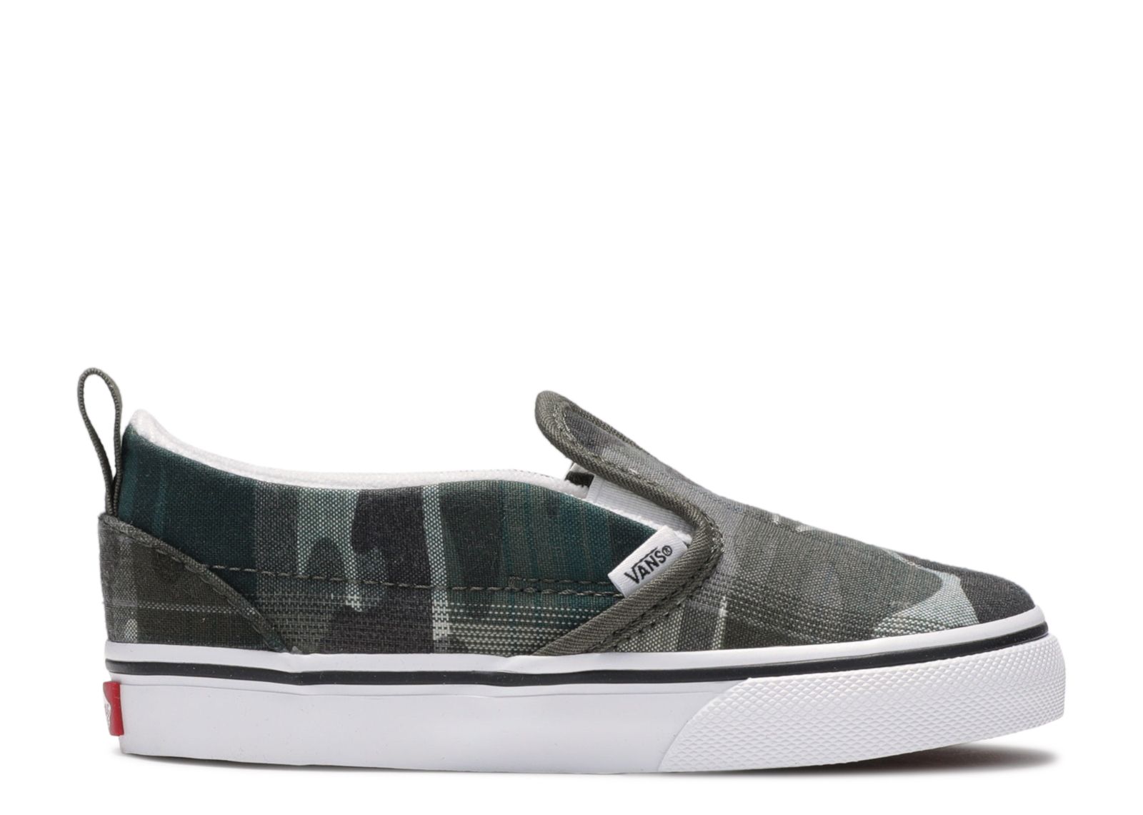 (Infant) Vans Slip-On V 'Plaid Camo' VN0A3488VDZ