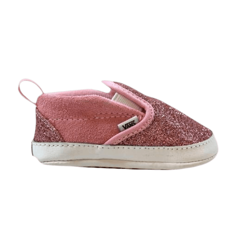 (Infant) Vans Slip-On V 'Shimmer - Bright Pink' VN0A2XSLK4T