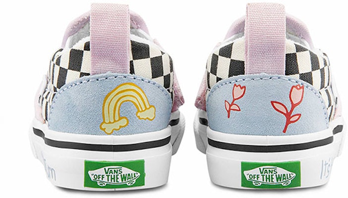 (Toddler) Vans Slip-On Sneakers Pink/Blue VN000UBS89C Purchase (Toddler) Vans Slip-On Sneakers Pink/Blue VN000UBS89C