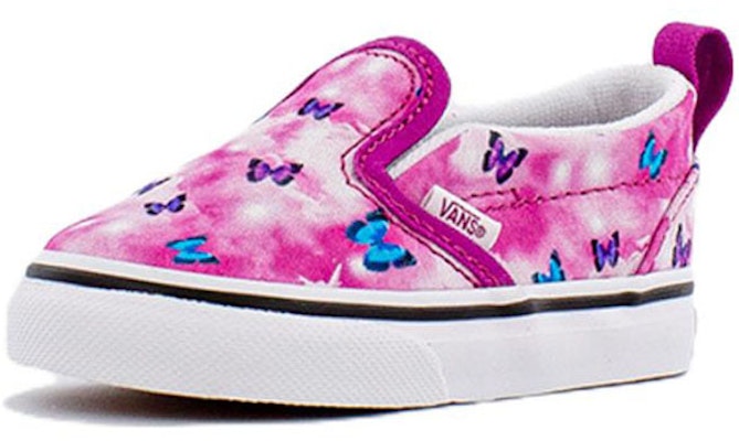 Vans 经典款免系带鞋 蝴蝶梦 '紫粉白' VN000UBSARP Order Vans 经典款免系带鞋 蝴蝶梦 '紫粉白' VN000UBSARP