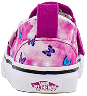Vans 经典款免系带鞋 蝴蝶梦 '紫粉白' VN000UBSARP Lookbook Vans 经典款免系带鞋 蝴蝶梦 '紫粉白' VN000UBSARP