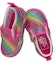 Shop (TD) Vans Slip-On Hoop & Loop 'Glitter Rainglow - Pelbagai Warna' VN0A5EFKRNC