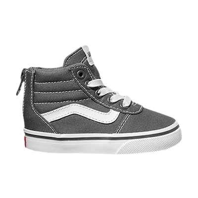(Infant) Vans Ward High Zip 'Pewter'