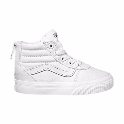 (Infant) Vans Ward High Zip 'White'