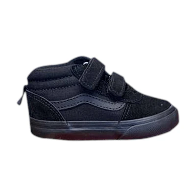 (Infant) Vans Ward Mid V 'Triple Black'
