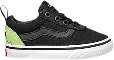 (Infant) Vans Ward Slip-On 'Monster - Black Sharp Green' VN0A3QU1U51 (Infant) Vans Ward Slip-On 'Monster - Black Sharp Green' VN0A3QU1U51