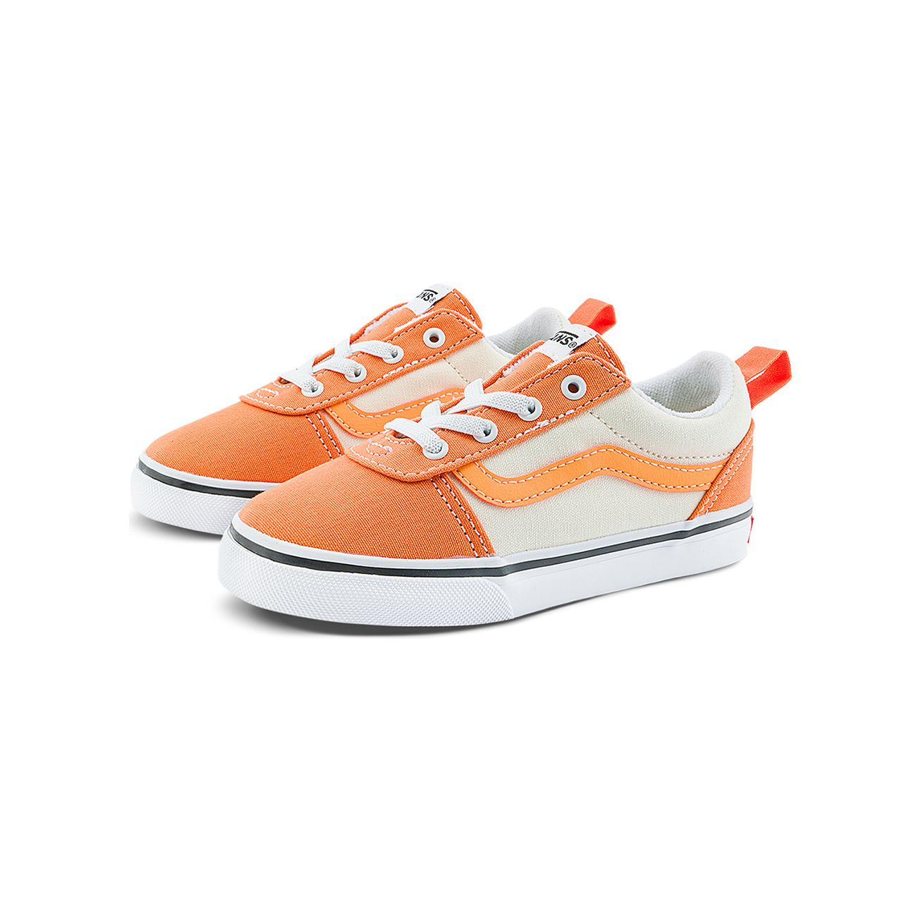Lookbook (Infant) Vans Ward Slip-On 'Orange' VN0A3QU1ORA