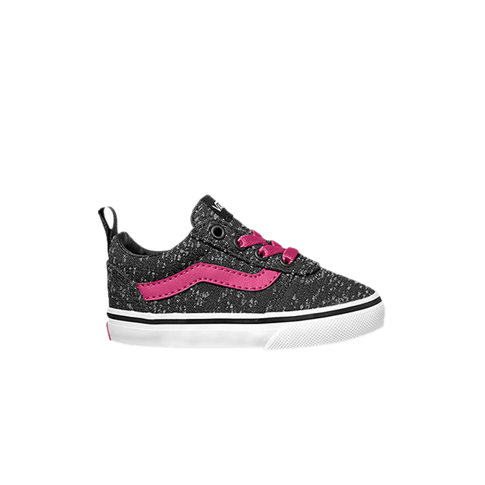 (Infant) Vans Ward Slip-On Z 'Marled Canvas - Black Magenta' VN0A3TG2U3F