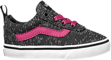 (Infant) Vans Ward Slip-On Z 'Marled Canvas - Black Magenta' VN0A3TG2U3F (Infant) Vans Ward Slip-On Z 'Marled Canvas - Black Magenta' VN0A3TG2U3F