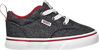 (Infant) Vans Winston Slip-On 'Black Red' VN0A38EJQ1W (Infant) Vans Winston Slip-On 'Black Red' VN0A38EJQ1W