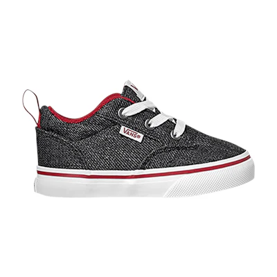 (Infant) Vans Winston Slip-On 'Black Red'