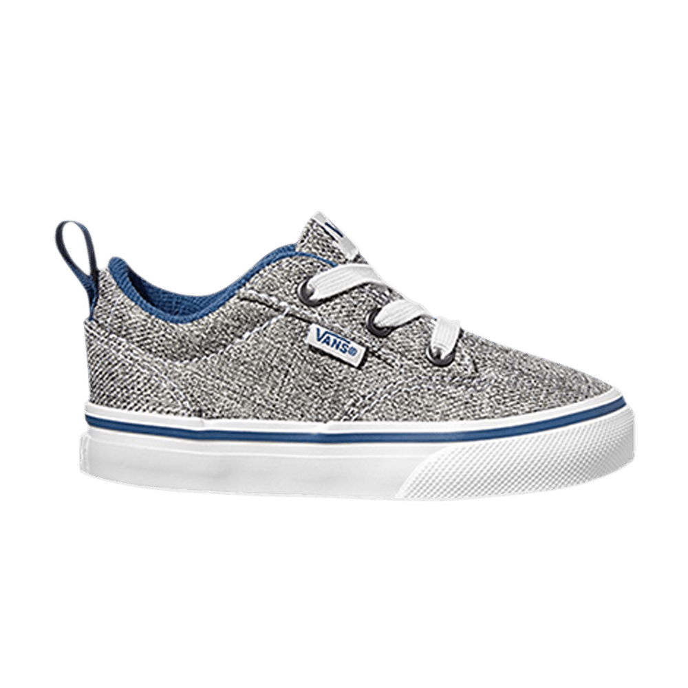 (Infant) Vans Winston Slip-On 'Grey Blue' VN0A38EJQ1X